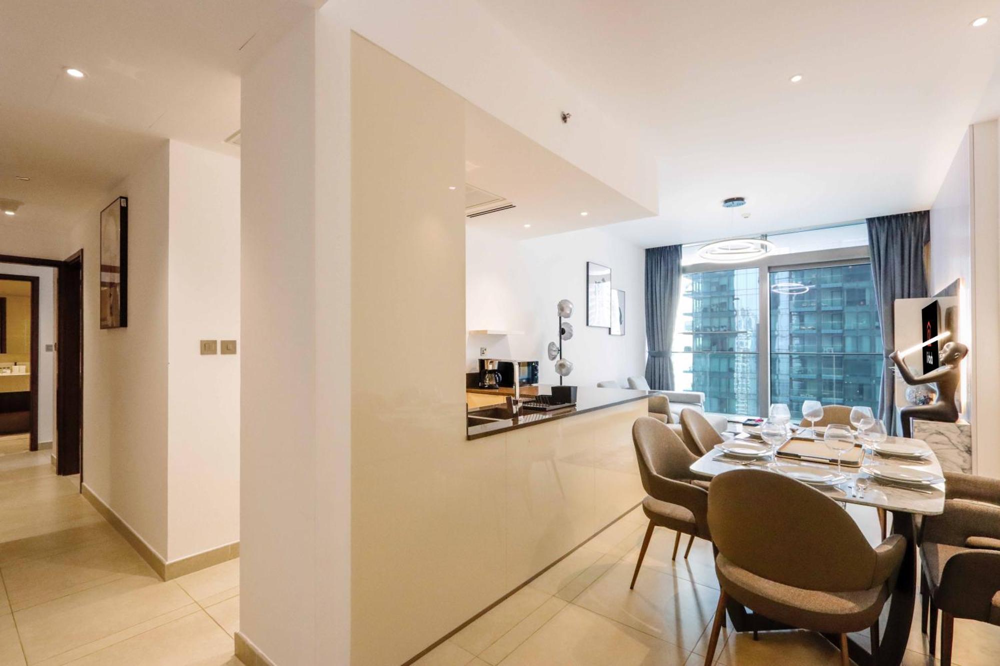 Апартаменты Luxury 2br Waterfront Oasis In Marinagate - Livbnb Дубай